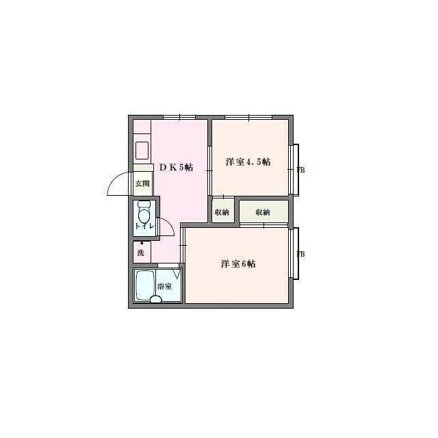 ラシェール鎌ヶ谷 間取り