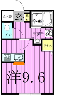 Ｓ・シャトル 間取り図