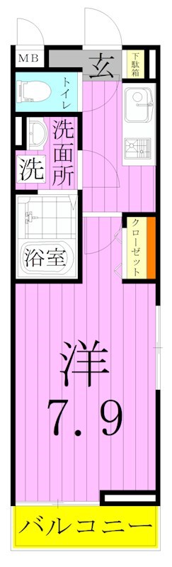 ライジング・プレイス   間取り図