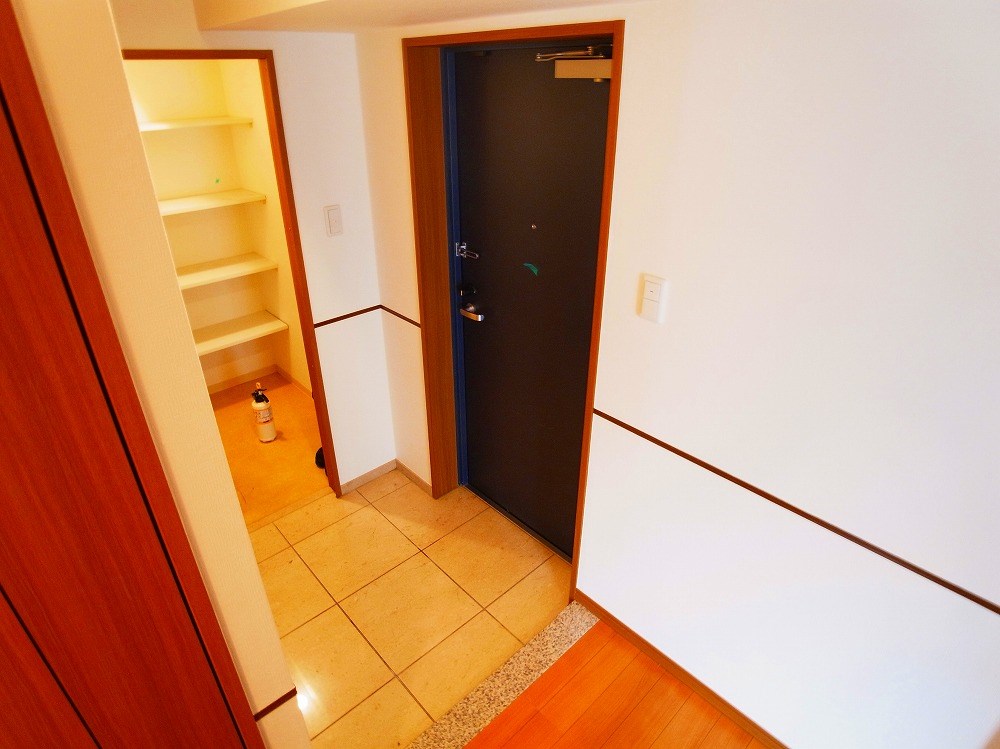 ロイヤルパークス新田 玄関