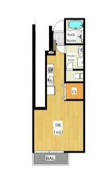 プティシャルム柏の葉 102号室 間取り