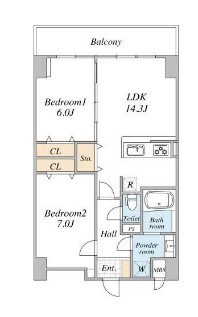 スカイグランデ千住～SKY GRANDE SENJU～ 間取り図