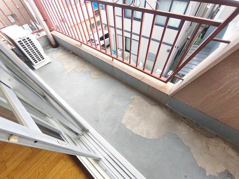 ぷれじーるイソガイⅡ ベランダ