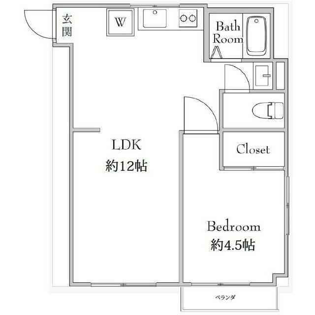 ＲＥＺＥＴ北松戸 間取り