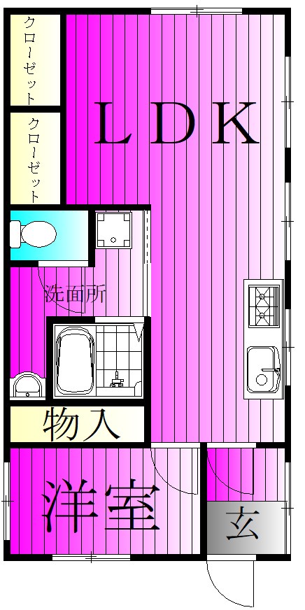 近藤マンション 間取り