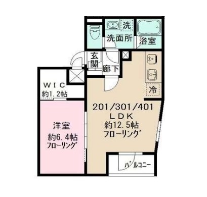 gute　Wohnung　北千住 間取り