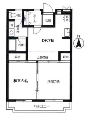 サンモールKS 間取り図