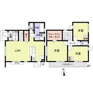 フォレストガーデン梅島1 間取り図