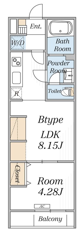リブリ・綾瀬 間取り図