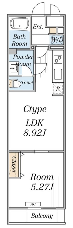 リブリ・綾瀬 間取り図