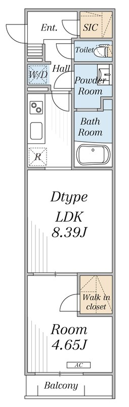 リブリ・綾瀬 間取り図