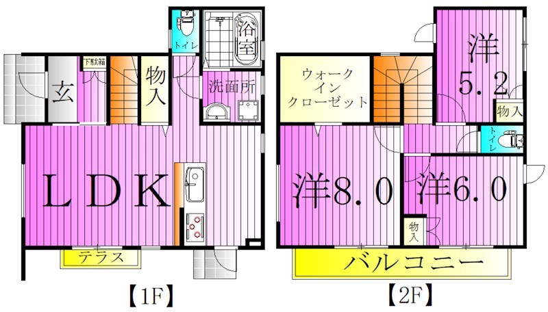 フォレストガーデン西新井1 間取り図