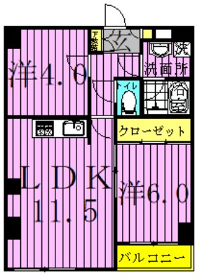 柏芳ビル参号館  間取り図