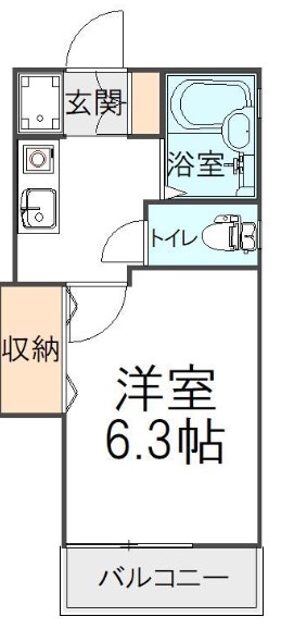 フィールズ13(サーティン) 間取り図