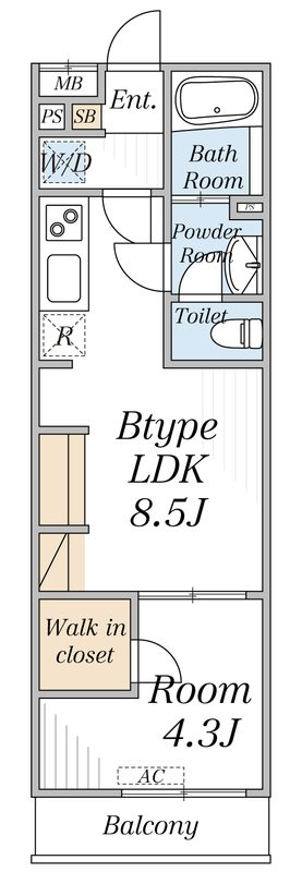 （仮称）リブリ・足立区竹の塚（6） 間取り図