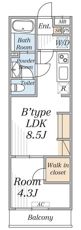（仮称）リブリ・足立区竹の塚（6） 間取り図