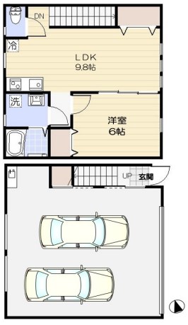 インセル葛飾I 間取り図