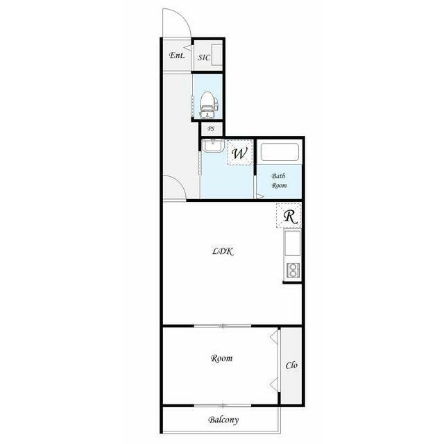 クオーレ我孫子Ⅰ 101号室 間取り
