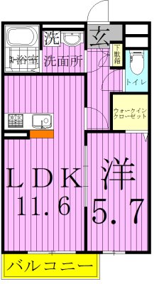 メゾン・ド・ペッシュ 間取り