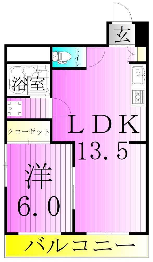 モアウイング 間取り図