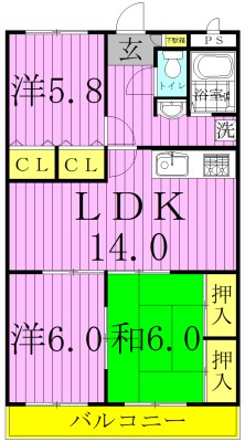 サンエステートＡ 間取り