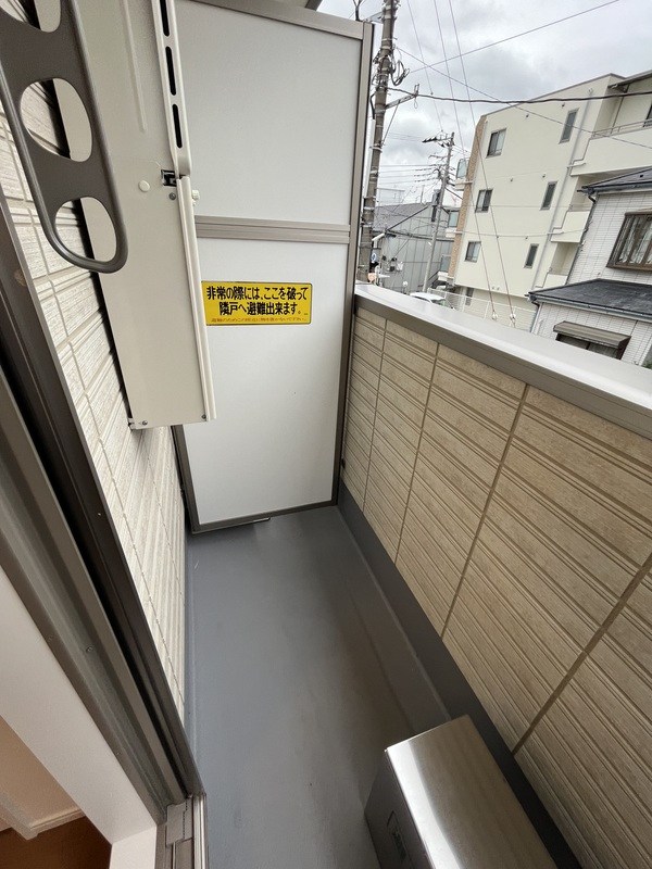 AJ北松戸Ⅱ ベランダ