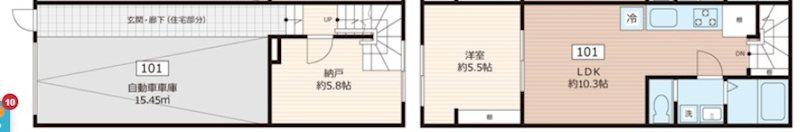 Ｗａｌｅａ　ｈａｌｅ　南増尾 間取り