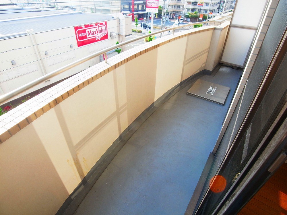 スカイハイツＹＯＳＨＩＭＩ ベランダ