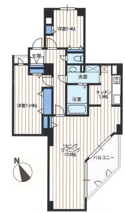 コンフィール西新井AP  間取り図