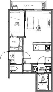 KEIAI RESIDENCE 北小金Ⅱ 間取り