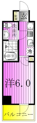 ジェノヴィア綾瀬スカイガーデン 間取り図