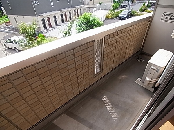 ラフォーレ上ノ台Ｂ ベランダ