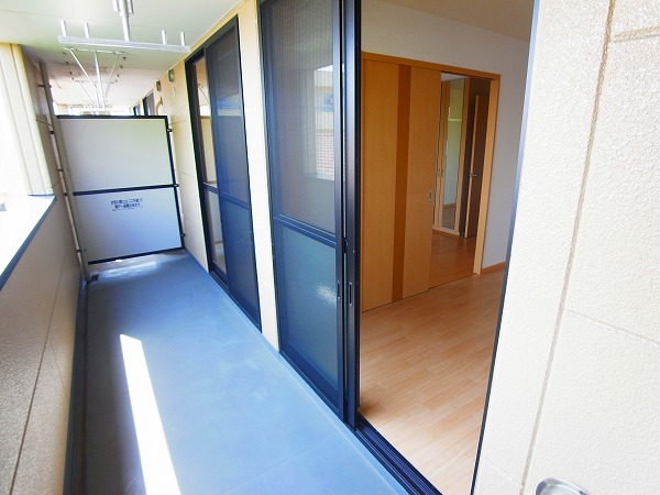 ミネルバB棟 ベランダ