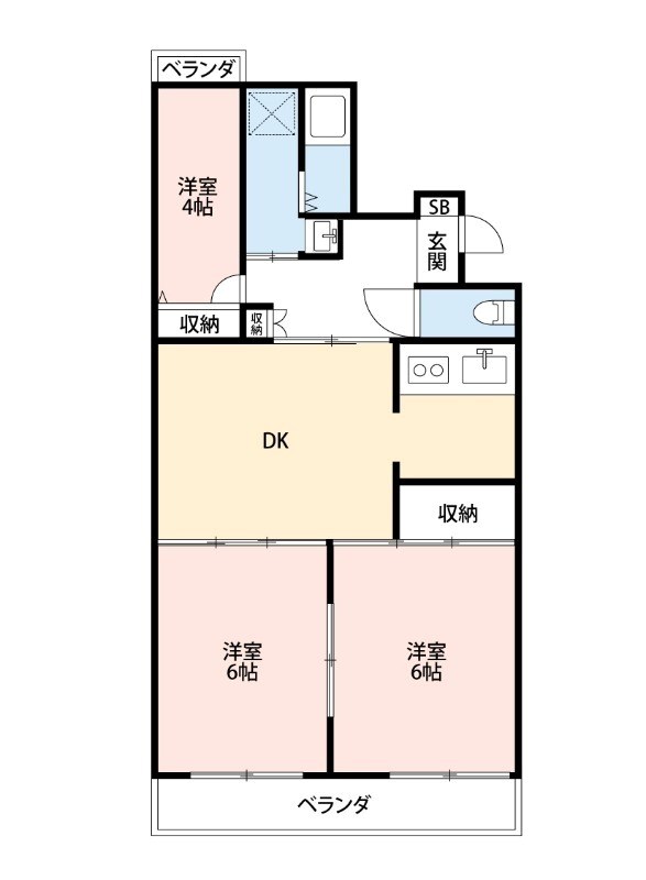 ストークマンションⅡ 105号室 間取り