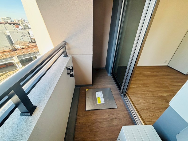 プライマル町屋 ベランダ