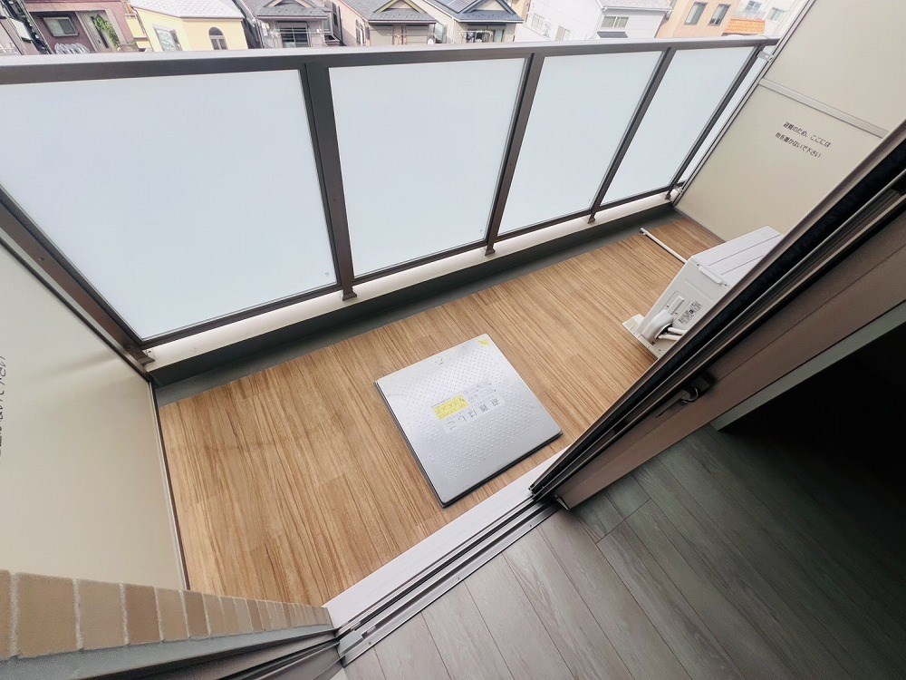 メイクスアート五反野 ベランダ