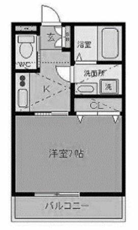 フォレスト210 間取り図