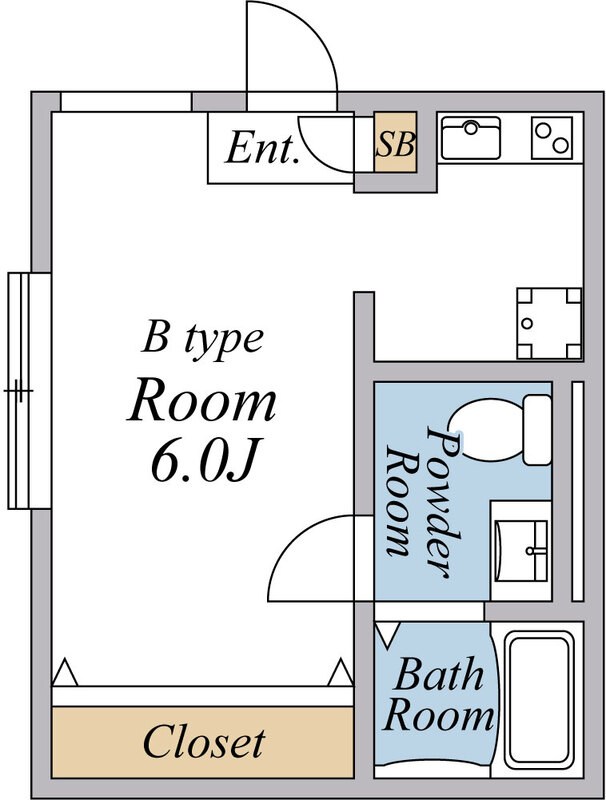 N-house北千住 間取り図