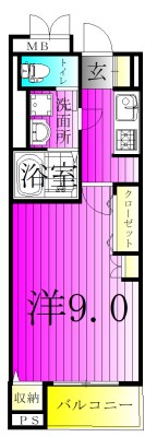 K・SガーデンⅢ  間取り