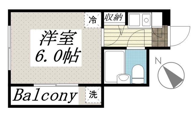 ジュネパレス柏第４６ 304号室 間取り