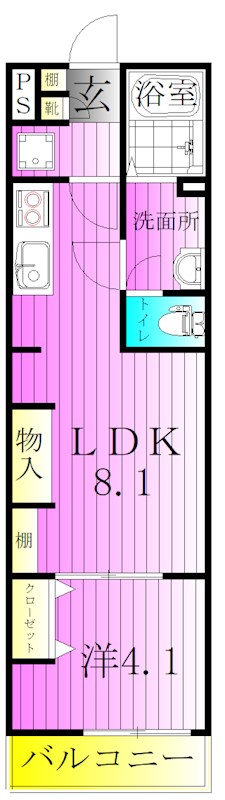 リブリ・グランフォルテ 間取り図
