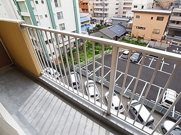 山口マンション ベランダ