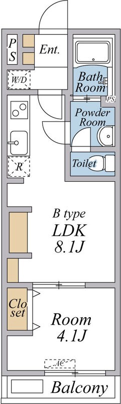 (仮称)リブリ・足立区加平 間取り図