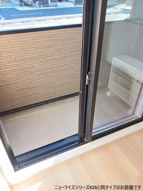 仮）根木内アパート ベランダ