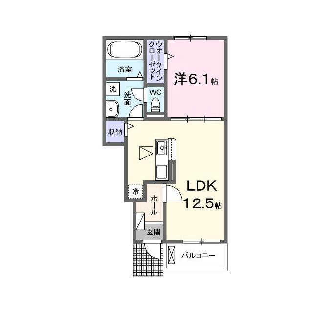 仮）根木内アパート 間取り