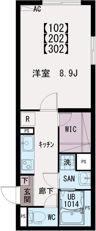 イクシオ島根 間取り図