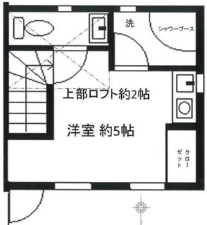 フロンティアヒルズ北千住 間取り図