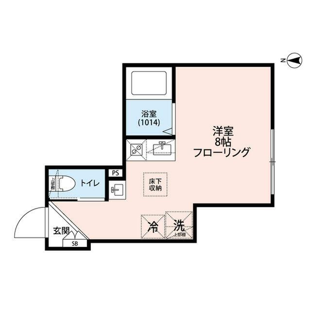 クレアール町屋 間取り図