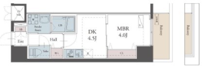 ラグゼナ松戸 901号室 間取り