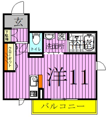 ドリーミオＭ 間取り図